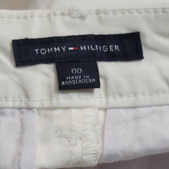 Tommy Hilfiger White Cotton Shorts Women's 00 NWT - Picture 10 of 10